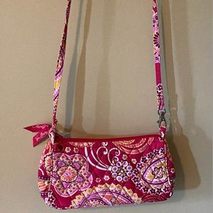 Vera Bradley Paisley over the shoulder Purse